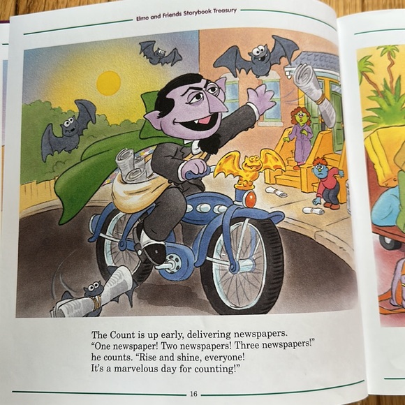 Sesame Steet Elmo & Friends storybook treasury - Picture 15 of 15